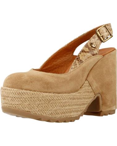 Sapatos de salto de Mulher YELLOW GALA MARRON