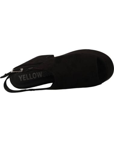 Woman Sandals YELLOW PARACETAMOLO II NEGRO