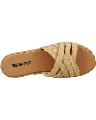 Sandalias de Mujer YELLOW PALM BEACH MARRON CLARO