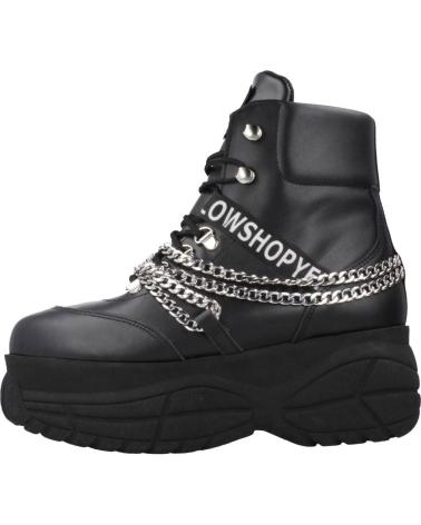 Woman Mid boots YELLOW DAKAR  NEGRO