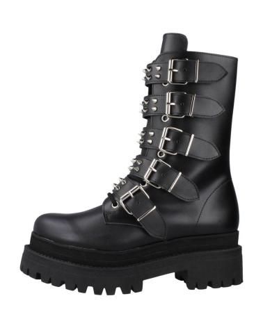 Woman Mid boots YELLOW ARGEL  NEGRO