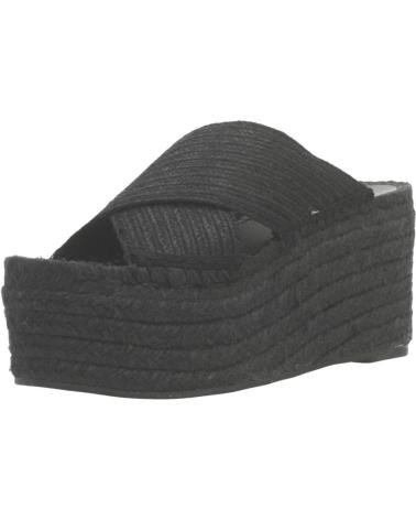 Woman Sandals YELLOW CLOSE NEGRO