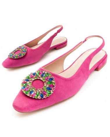 Woman Flat shoes MONTEVITA BALLERY7 FUXIA
