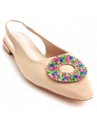 Woman Flat shoes MONTEVITA BALLERY7 TAUPE