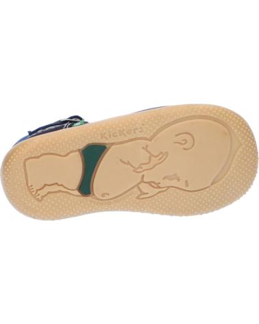 Zapatos de Niña y Niño KICKERS 621013-10 BONBEK 52 BLEU MULTI