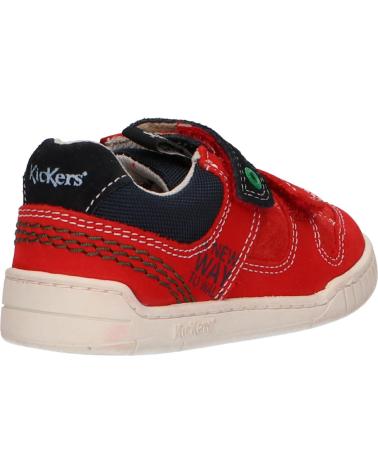 Zapatillas deporte de Niña y Niño KICKERS 694150-10 WAHOU 43 ROUGE GRIS