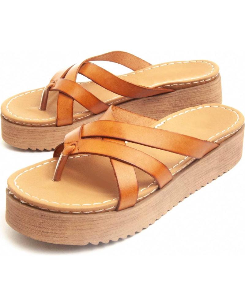 Sandalias best sale pura piel
