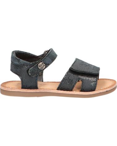 girl and boy Sandals KICKERS 693520-10 DIVIMOI 83 NOIR SERPENT