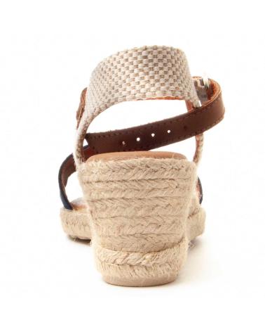 Sandalias de Mujer PURAPIEL ESPARPIEL BLUE