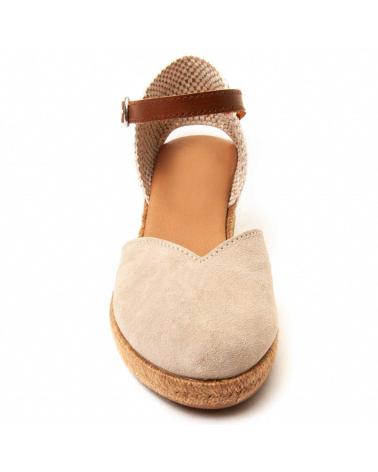 Sandalen für Damen PURAPIEL VALENCIANA BEIGE