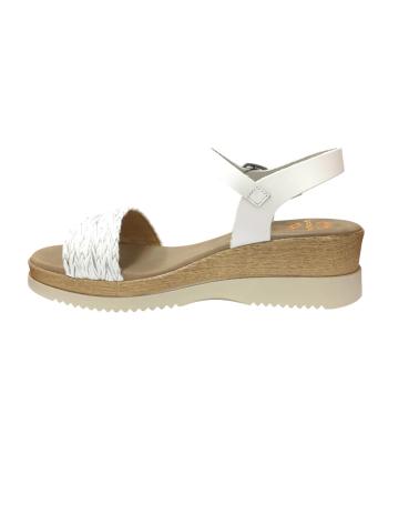 Sandalias de Mujer PORRONET SANDALIAS PIEL BLANCAS BLANCO