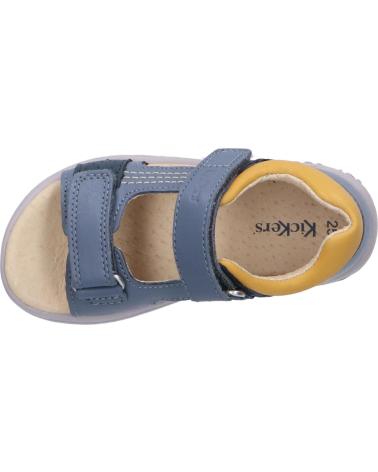 Sandalias de Niño KICKERS 414745-10 PLAZABI 51 BLEU CLAIR
