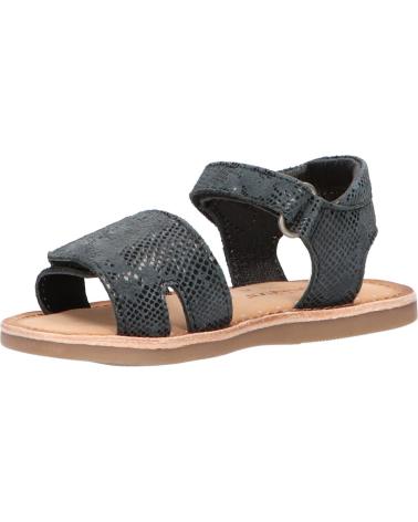 girl and boy Sandals KICKERS 693520-10 DIVIMOI 83 NOIR SERPENT