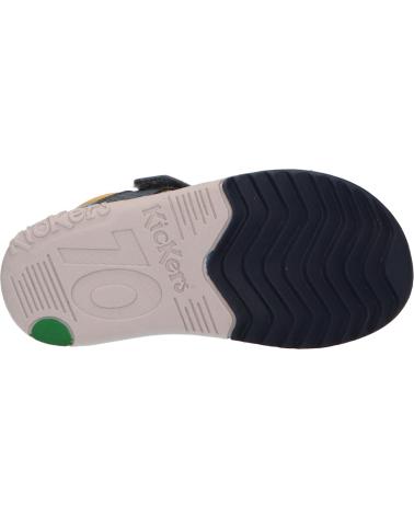 Sandalias de Niño KICKERS 414745-10 PLAZABI 51 BLEU CLAIR