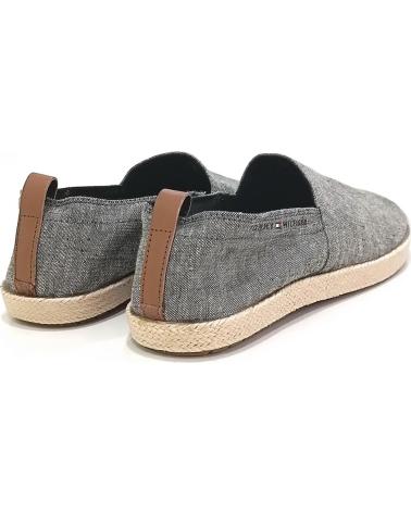 Schuhe TOMMY HILFIGER  für Herren ZAPATILLA CASUAL DE LONA  NEGRO