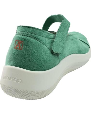Woman Flat shoes ARCOPEDICO ARCHES LICRA VERDE VERDE CLARO