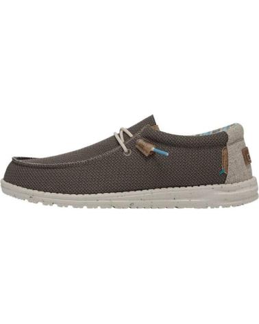 Scarpe per Uomo HEY DUDE WALLY ECO STRETCH TAUPE