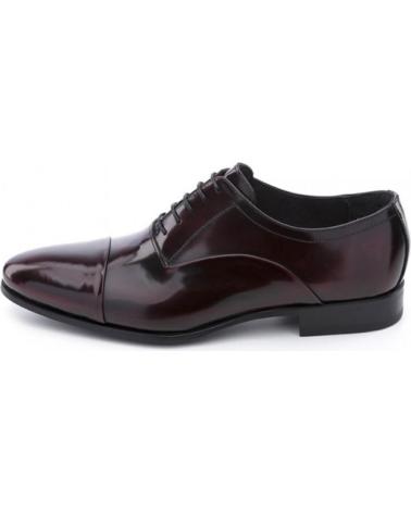 Chaussures SERGIO SERRANO  pour Homme ZAPATO PIEL CHAROL 102802  BURDEOS