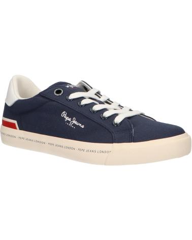 Woman and girl and boy sports shoes PEPE JEANS PBS30402 TENNIS  595 NAVY