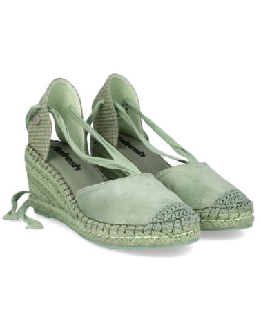 Sandalias de Mujer REFRESH 170874 ALPARGATAS ESPARTO MUJER VERDE