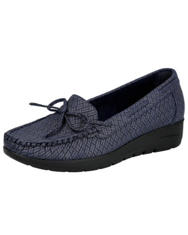 Zapatos de Mujer L&R SHOES LR SHOES ET1030 MOCASINES MUJER AZUL