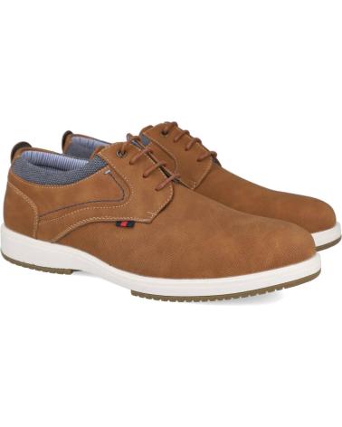 Zapatos de Hombre L&R SHOES LR SHOES MDC4225 ZAPATOS DE CORDONES CAMEL