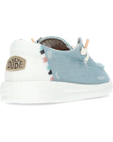 Scarpe per Donna HEY DUDE ZAPATOS DUDE WENDY BOHO LIGHTDENIM
