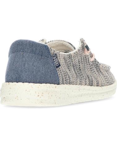 Chaussures pour Femme HEY DUDE ZAPATOS DUDE WENDY SOX LIGHTPINK