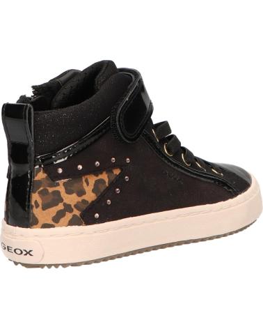 girl Mid boots GEOX J944GM 0AFDH J KALISPERA C9999 BLACK