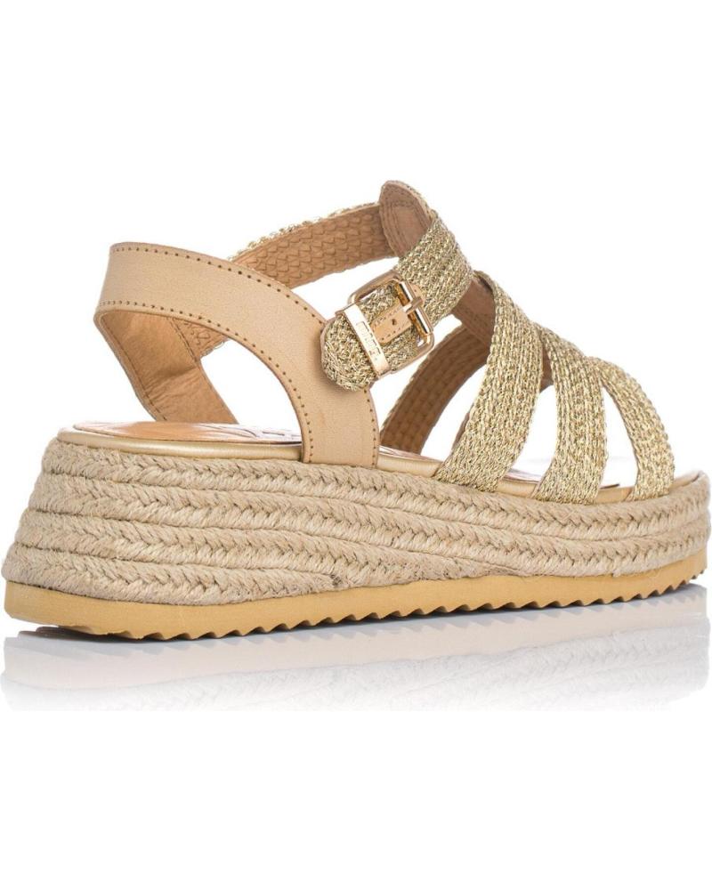 Shoes De Mujer MTNG SANDALIAS PLANAS MUSTANG 52862 ORO DORADO