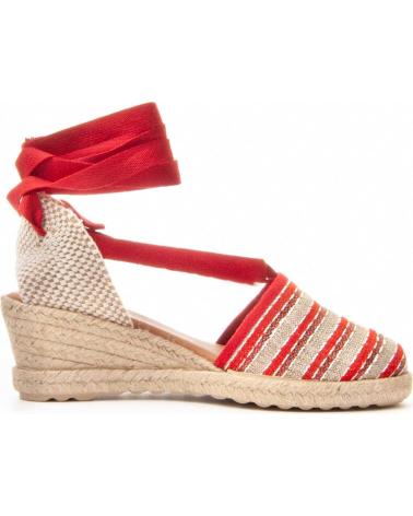 Zapatos de cuña LEINDIA  für Damen VA5  RED