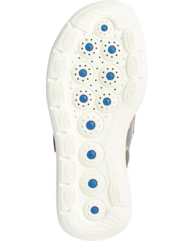 Sandálias de Mulher GEOX SANDALIA VELCRO LT GREY-SILVER