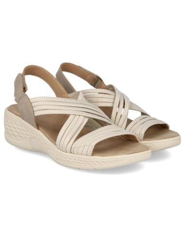 Woman Sandals L&R SHOES BL2327-1 SANDALIAS PLANA MUJER BEIG