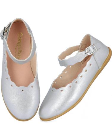 Chaussures CONGUITOS  pour Fille NV126520 BAILARINAS NINA  PLATA