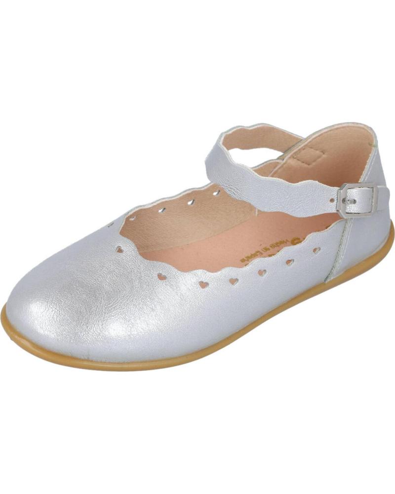 Sapatos CONGUITOS  de Menina NV126520 BAILARINAS NINA  PLATA