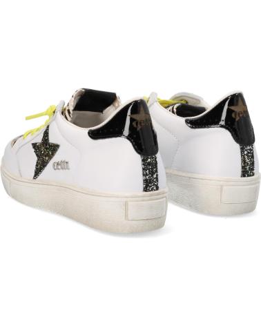 Zapatillas deporte de Mujer CETTI SNEAKER CORDONES CEBRA BLANCO