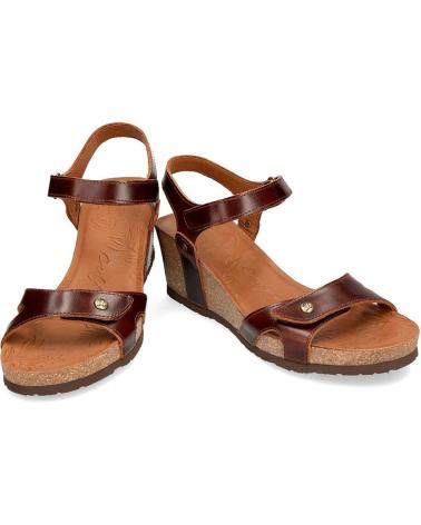 Sandals De Mujer PANAMA JACK JULIA CLAY B1  PULL-UP CUERO