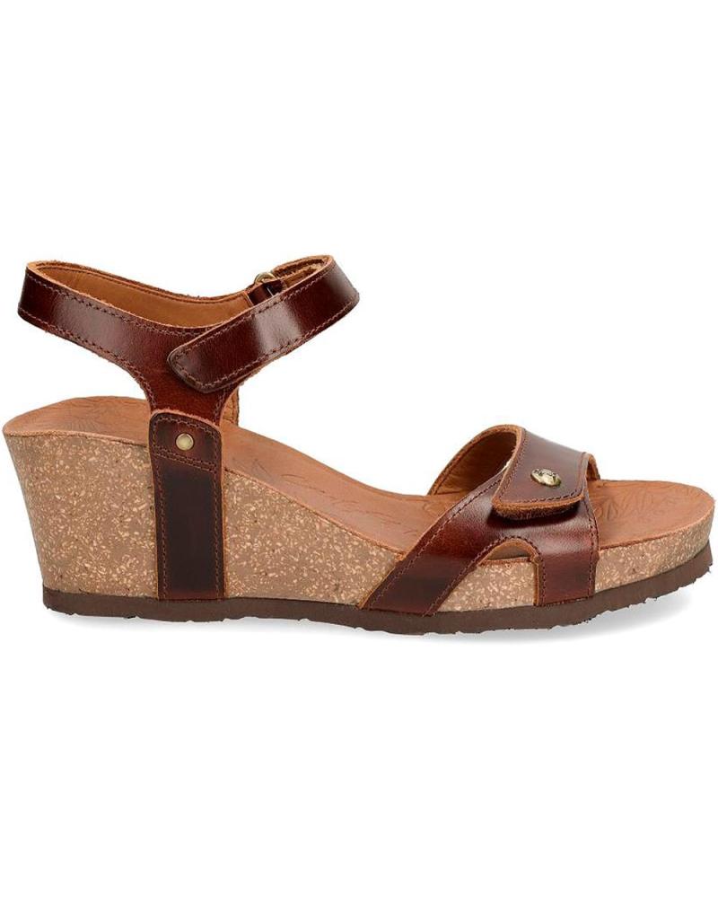Sandals De Mujer PANAMA JACK JULIA CLAY B1  PULL-UP CUERO