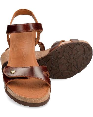 Sandals De Mujer PANAMA JACK JULIA CLAY B1  PULL-UP CUERO