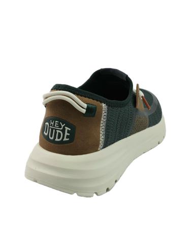 Man Zapatillas deporte HEY DUDE WALLY SIROCCO KAKI  LILA