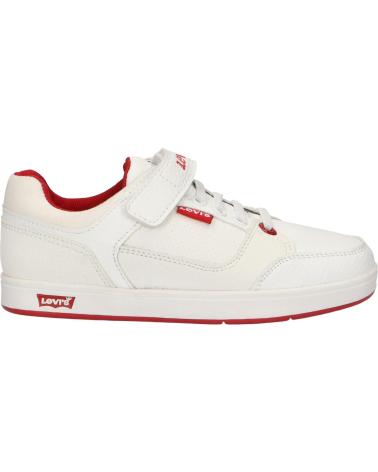 Sapatos Desportivos LEVIS  de Menina e Menino VGRA0061S NEW GRACE  0061 WHITE