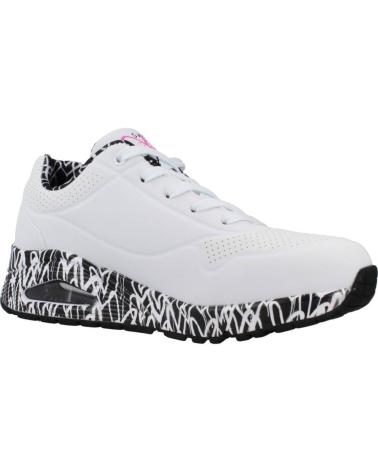 Sapatilhas de Mulher SKECHERS UNO - LOVING LOVE BLANCO
