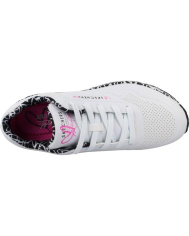 Sapatilhas de Mulher SKECHERS UNO - LOVING LOVE BLANCO