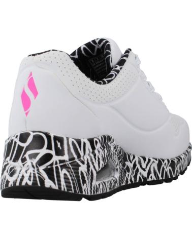 Sapatilhas de Mulher SKECHERS UNO - LOVING LOVE BLANCO