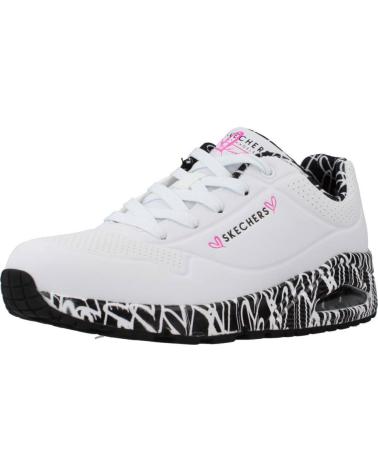 Sapatilhas de Mulher SKECHERS UNO - LOVING LOVE BLANCO