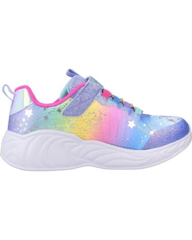Deportivas de Niña SKECHERS 302311L S-LIGHTS UNICORN DREAMS AZUL