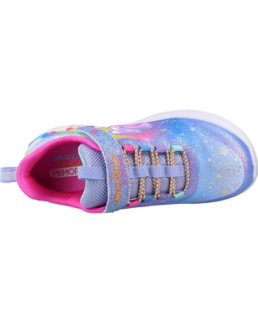 Deportivas de Niña SKECHERS 302311L S-LIGHTS UNICORN DREAMS AZUL
