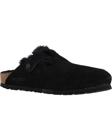 Zuecos de Mujer BIRKENSTOCK BOSTON VL LAF NEGRO