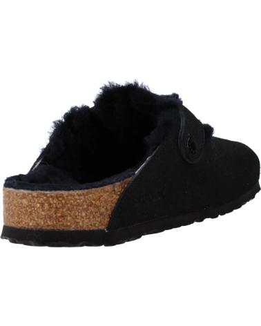 Zuecos de Mujer BIRKENSTOCK BOSTON VL LAF NEGRO