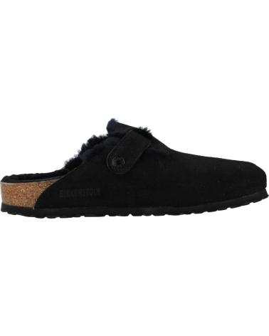 Zuecos de Mujer BIRKENSTOCK BOSTON VL LAF NEGRO